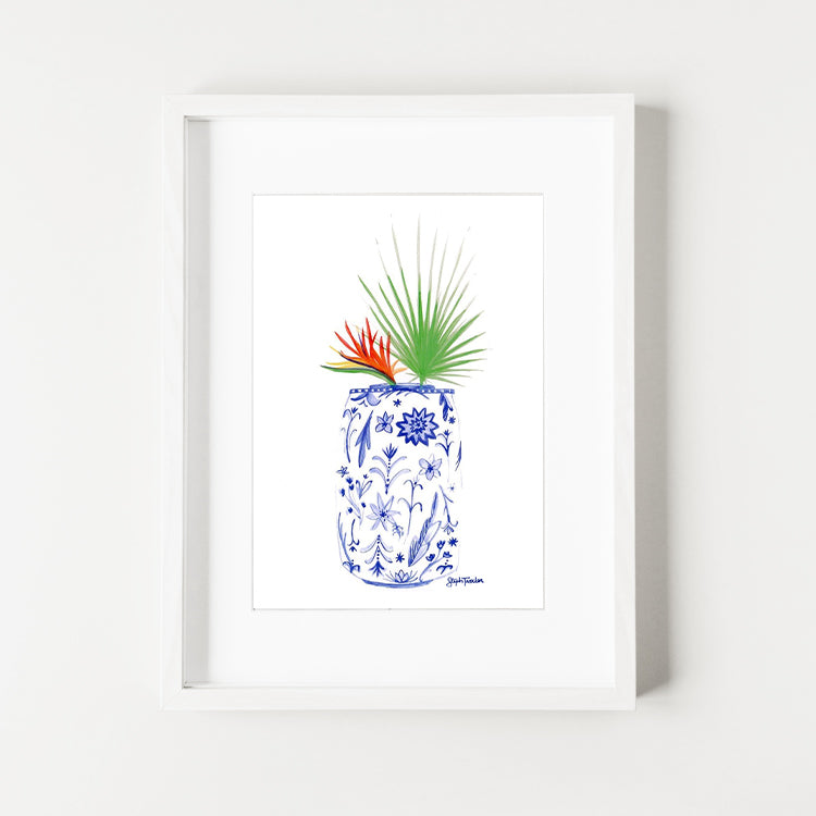 Chinoiserie Palm and Paradise Print (2 of 2)