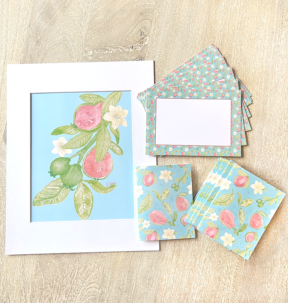 Guayaba Gardens Stationery Set