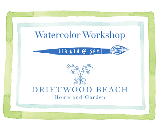 Watercolor Workshop 2/6/26