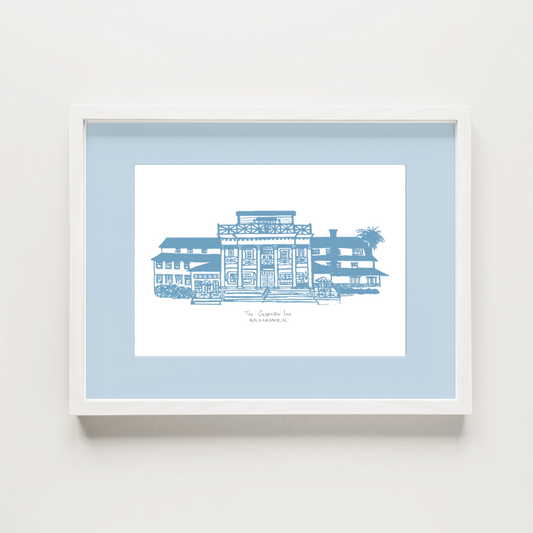 Gasparilla Inn Fine Art Print