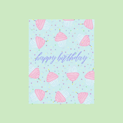 Birthday Cupcake Card