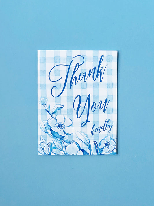 Thank You Kindly Card