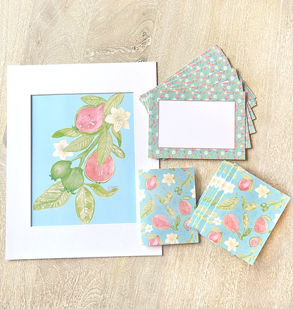 Guayaba Gardens Stationery Set